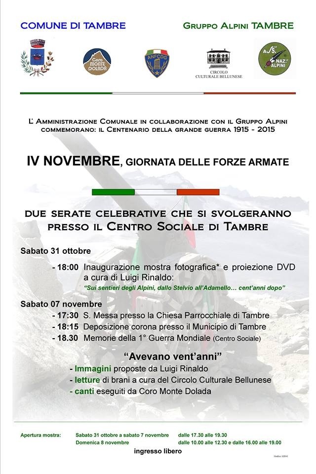2015-11-07 - Tambre -  Avevano venti anni